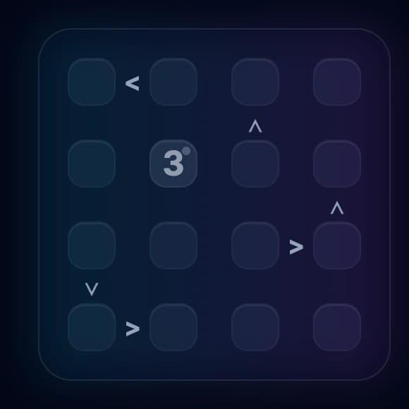 4x4 beginner practice Futoshiki puzzle