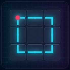 Empty cell with surrounding pipes oriented away