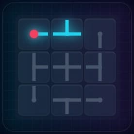 T-junction showing all four rotations