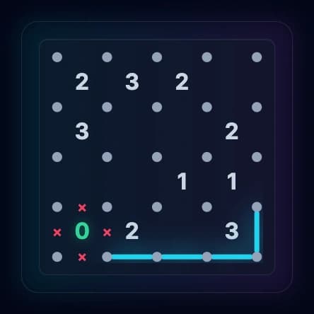 Step 4: Loop extends along bottom row