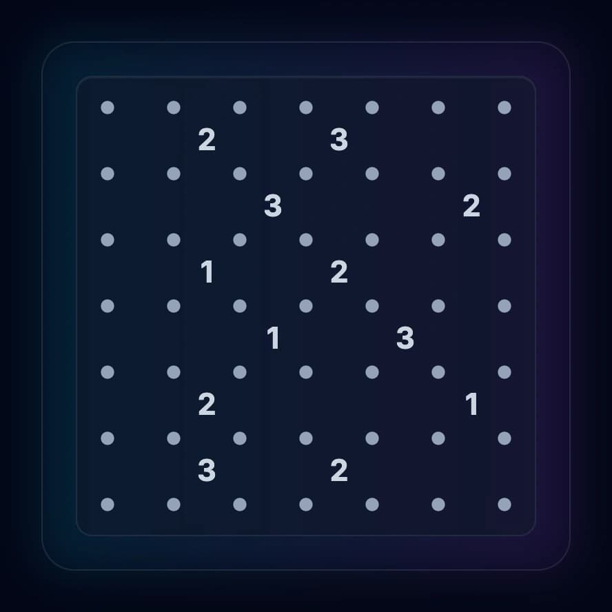 Partially solved 6x6 grid for parity practice